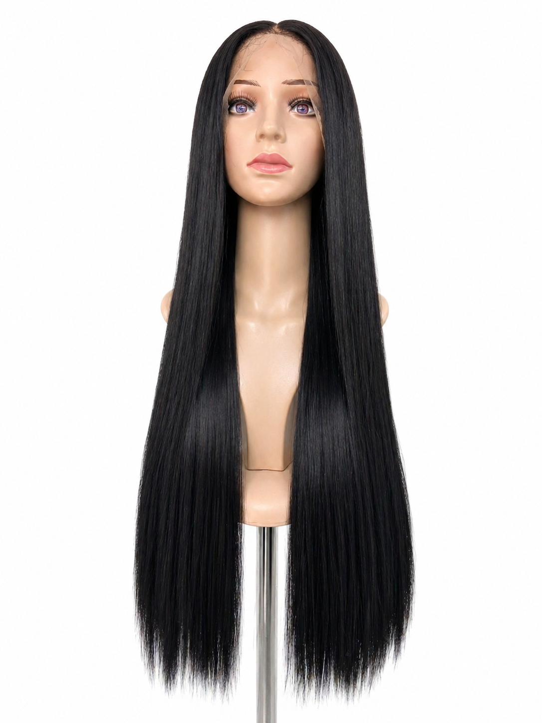 Peluca Nicolle Extra Largo - Negra Lacia Premium
