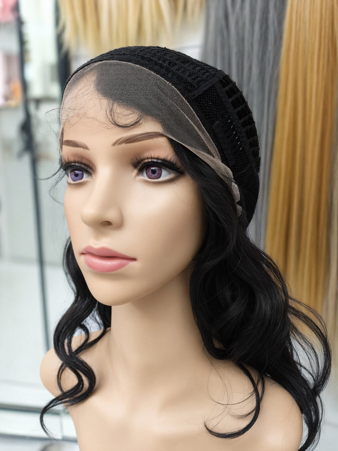 Peluca Ondulada Modelo Anny Lace Front – Color Castaño #2 | 24 Pulgadas
