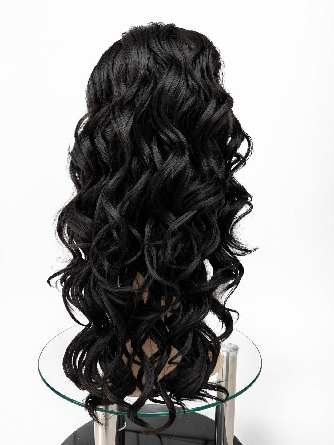 Peluca Ondulada Modelo Anny Lace Front – Color Castaño #2 | 24 Pulgadas