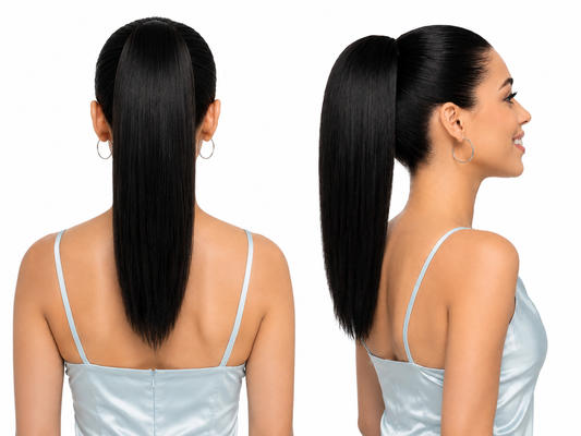 Coleta cabello Natural 💯%. S16