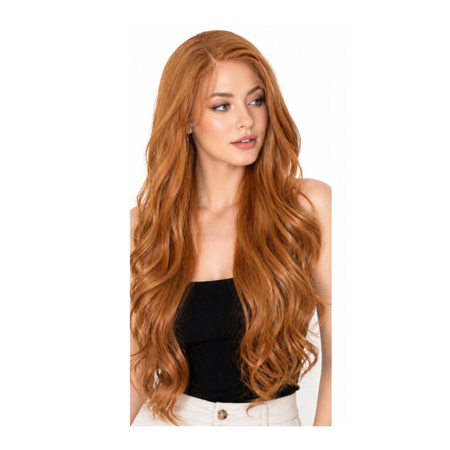Peluca Ibbie – Rubio Dorado | Lace Front Premium