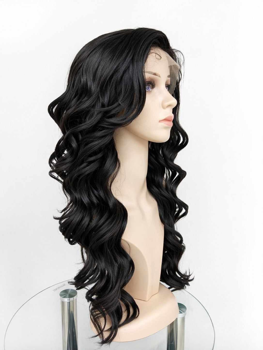 Peluca Ondulada Modelo Anny Lace Front – Color Castaño #2 | 24 Pulgadas